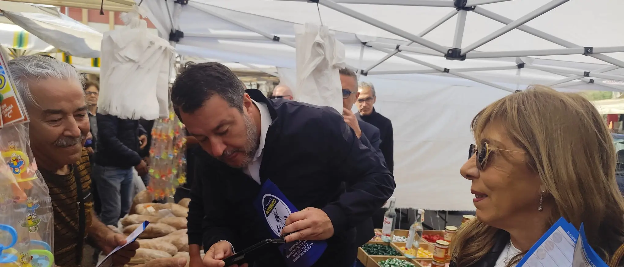 Investimenti sicurezza e campagna elettorale, Salvini torna in città: «Non è un voto nazionale, è un voto per Reggio»\n