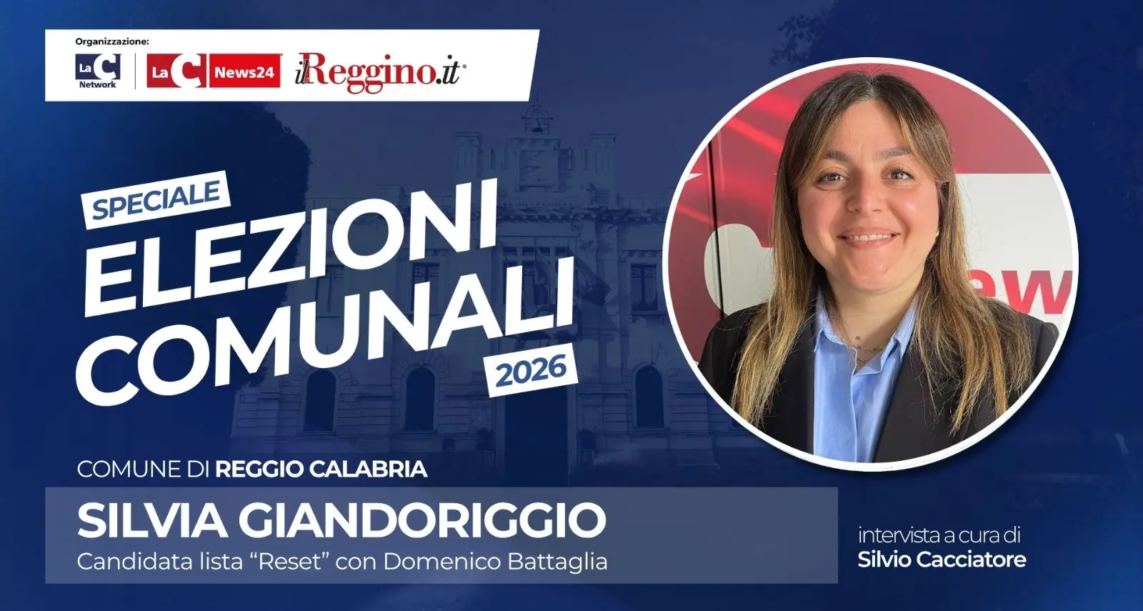 La Reggio \"Possibile\" di Silvia Giandoriggio: «Dobbiamo diventare una città europea»\n