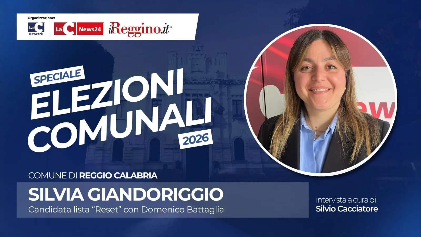La Reggio \"Possibile\" di Silvia Giandoriggio: «Dobbiamo diventare una città europea»\n