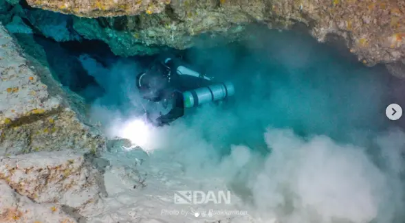 Dentro la grotta della morte: Dan Europe pubblica le prime immagini del luogo dove morirono i cinque sub italiani –\u00A0FOTO\n