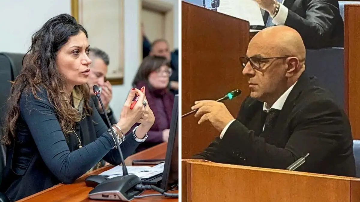 <p>Rosaria Succurro e Francesco De Cicco</p>\\n