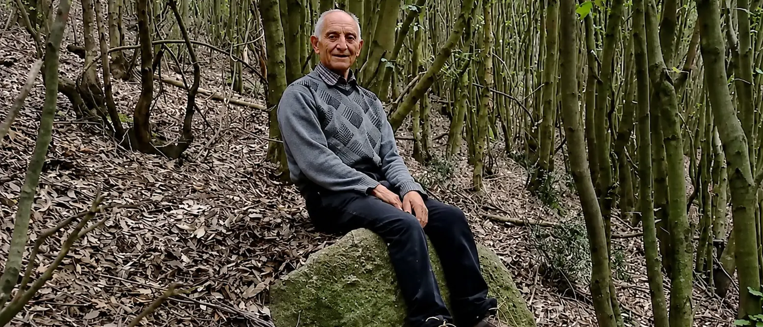La vita da eremita\u00A0(felice) di Bruno\u00A0nei boschi del Vibonese,\u00A0a 78 anni balla,\u00A0coltiva la terra e alla morte dice: «Non ho paura»\n