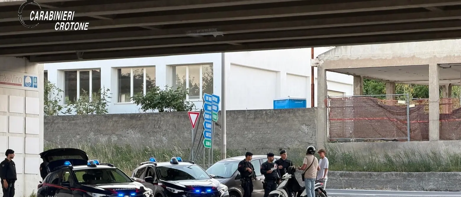 Controlli straordinari nel crotonese, un arresto e decine di sanzioni: il bilancio del carabinieri\u00A0\n