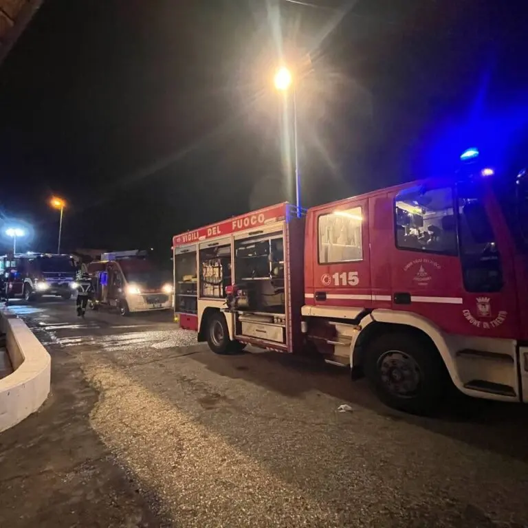 Incendio distrugge il Salumificio Rosa di Sersale, gravi danni allo stabilimento\n