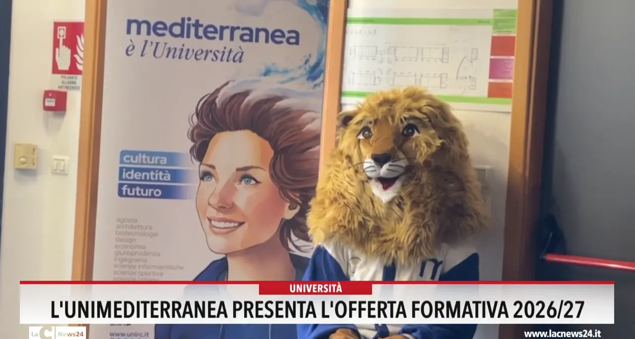 L'Unimediterranea presenta l'offerta formativa 2026-27