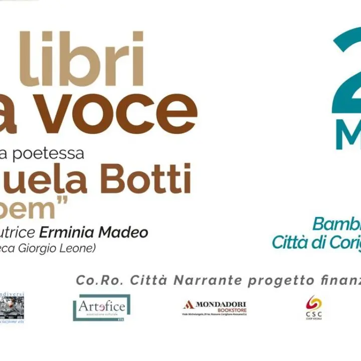Tre libri, una voce: Emanuela Botti porta la poesia a Corigliano Rossano\n
