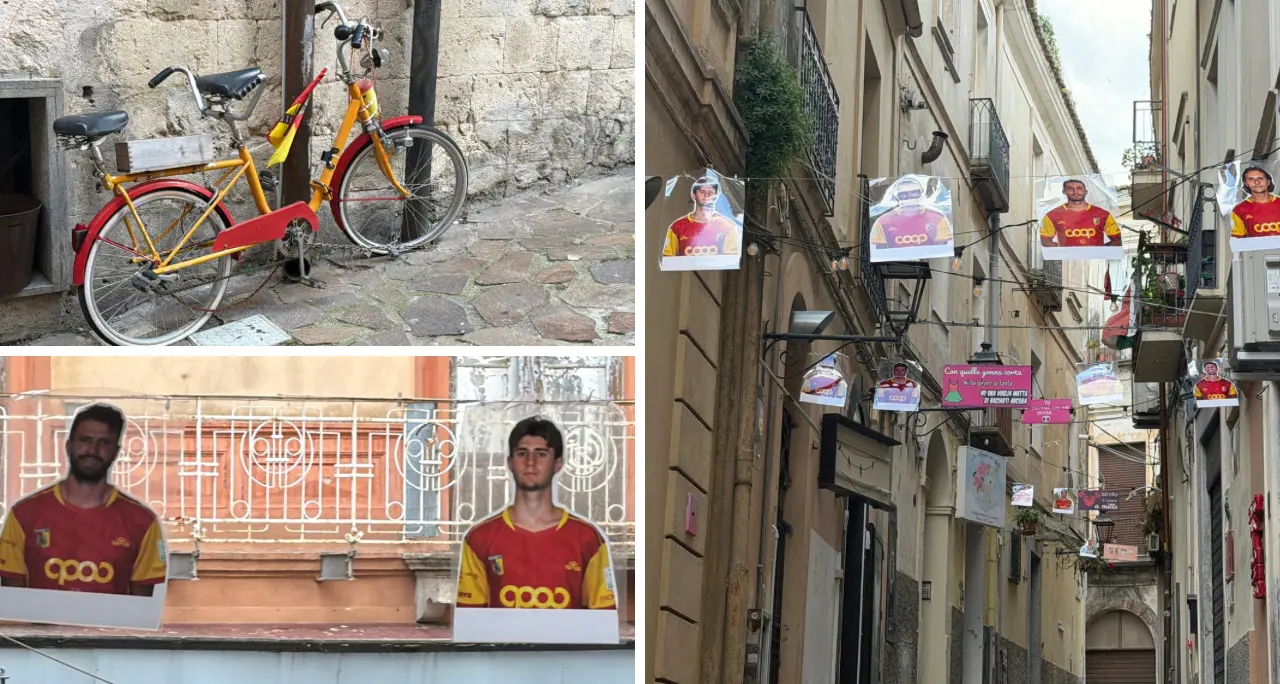 Catanzaro aspetta la finale, la città si trasforma in un omaggio alle Aquile giallorosse\u00A0\n