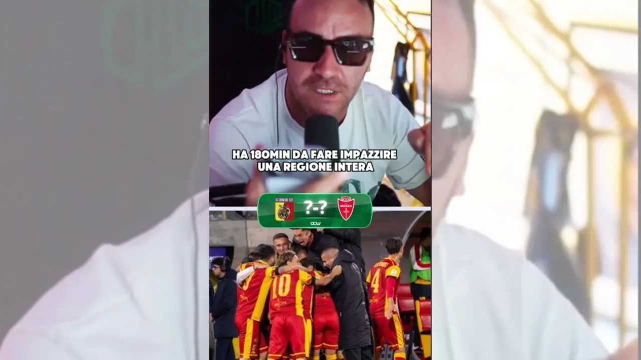 Catanzaro-Monza, la finale si gioca anche sui social. Il Pancio carica i giallorossi: «Potete diventare immortali, compà»\n