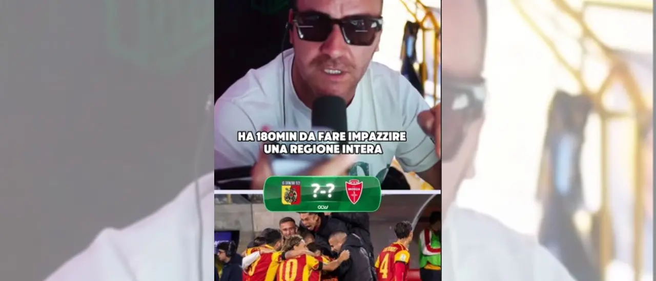 Catanzaro-Monza, la finale si gioca anche sui social. Il Pancio carica i giallorossi: «Potete diventare immortali, compà»\n