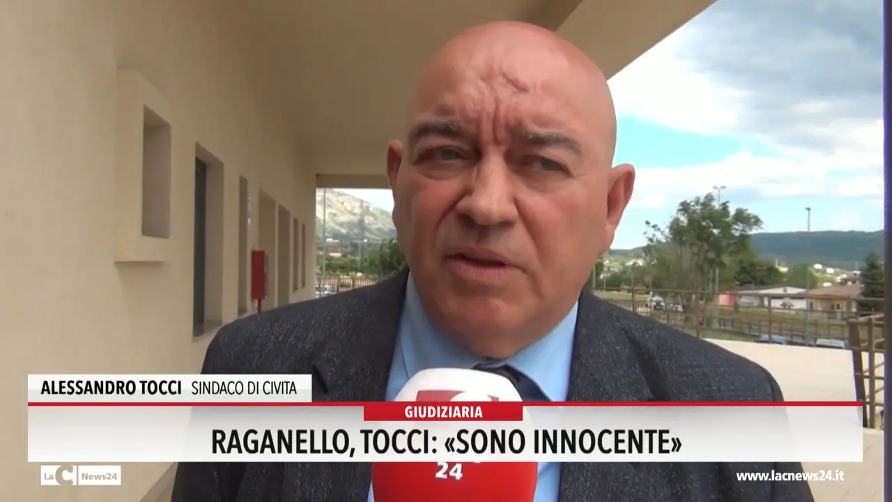 Raganello, Tocci: \"Sono innocente\"