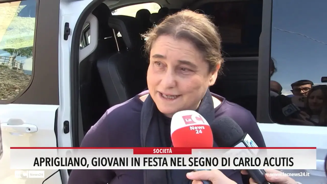 Aprigliano, giovani in festa nel segno di Carlo Acutis