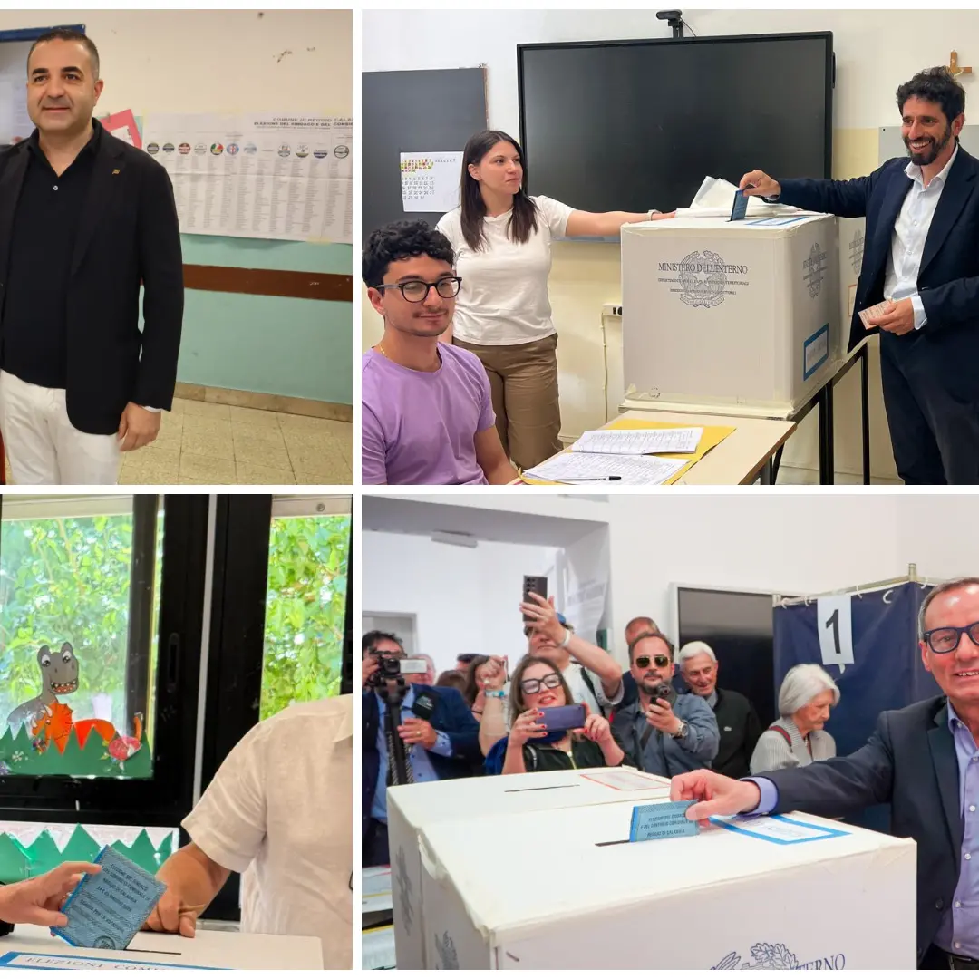 I candidati a sindaco di Reggio Calabria al voto nei seggi cittadini\n