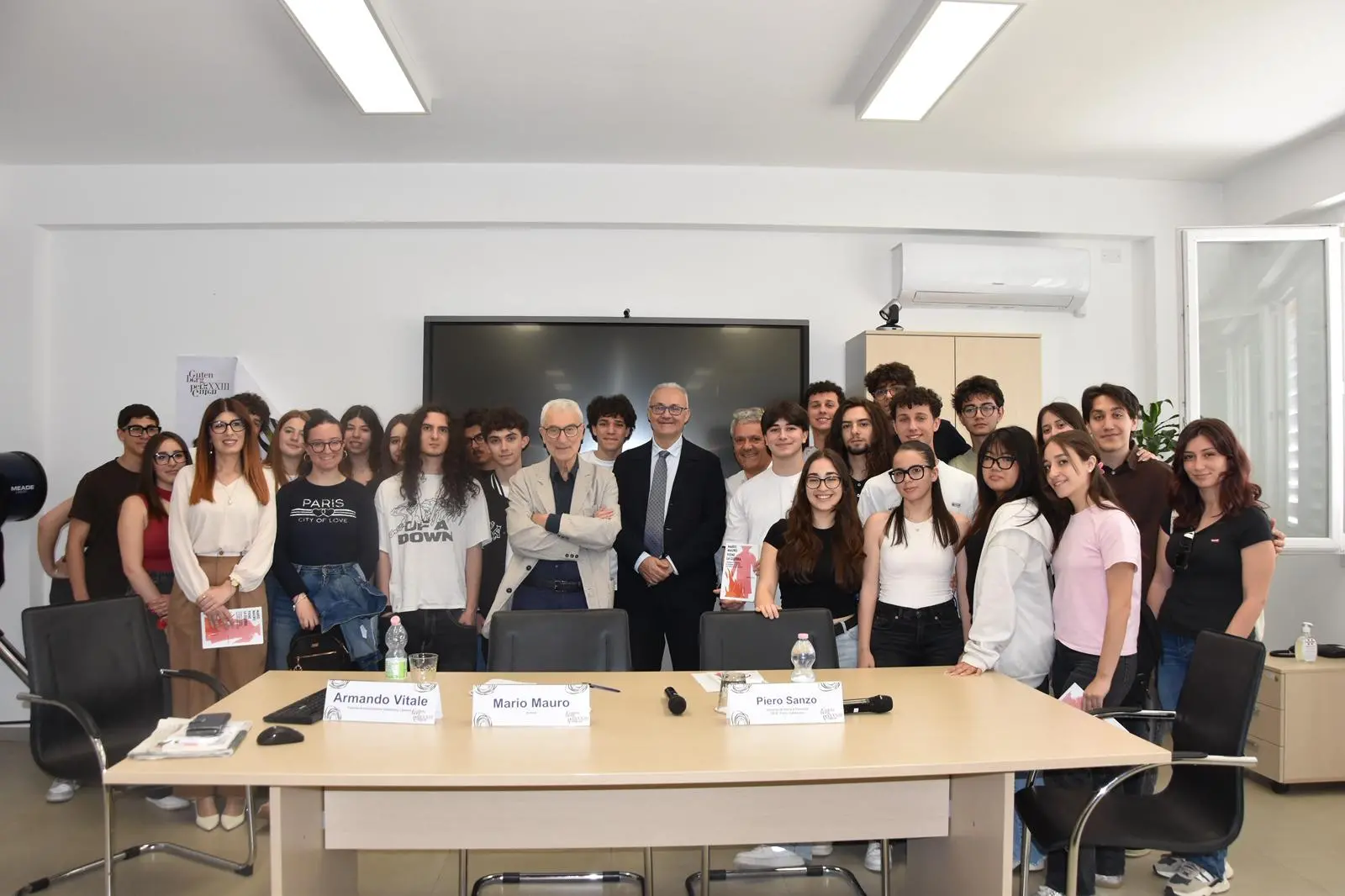 Si è chiusa la settimana di Progetto Gutenberg: grande partecipazione per gli incontri con Christian Raimo e Mario Mauro\n