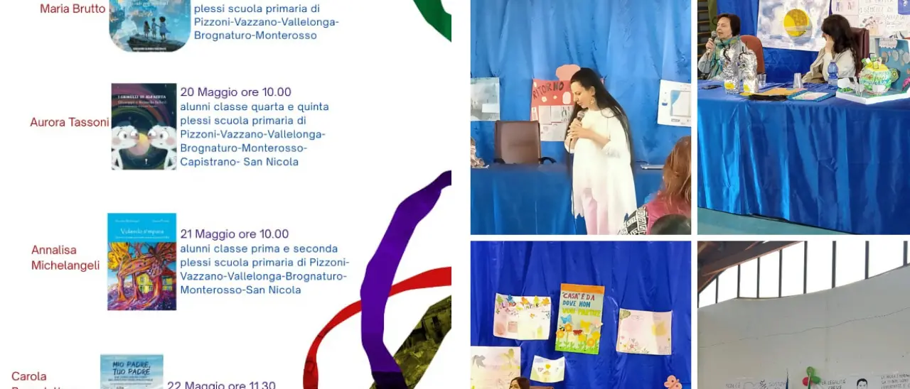 Gli alunni dell’Istituto comprensivo di Vallelonga incontrano gli autori di libri per ragazzi: ecco il Progetto Gutenberg\n