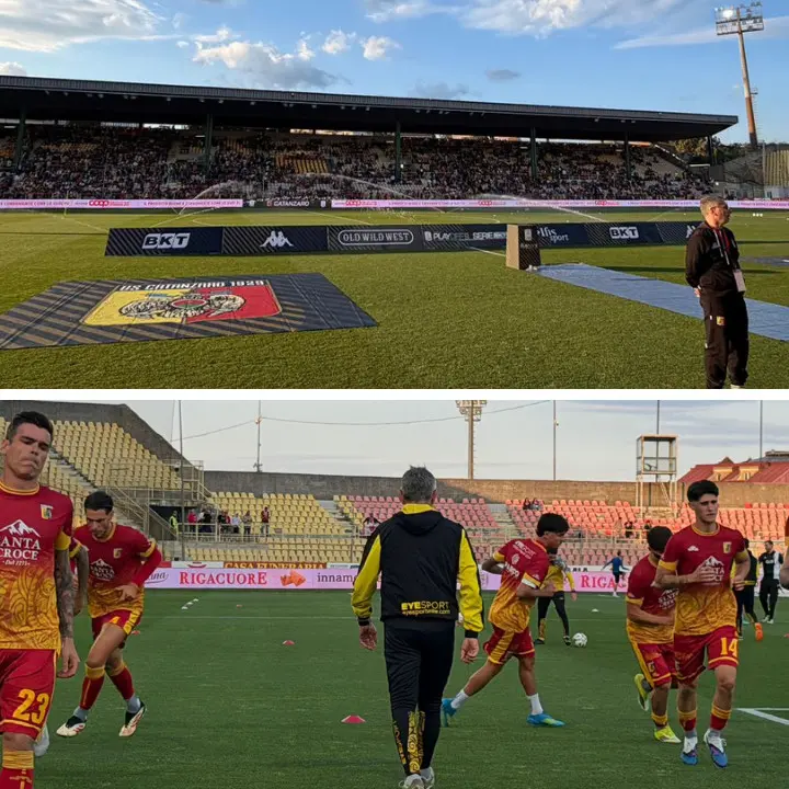 <p><span style=\"color:hsl(0, 75%, 60%);\">Ci siamo</span>: il Catanzaro sfida il Monza per l’andata della finale playoff e andare in Serie A. Gli aggiornamenti – LIVE</p>