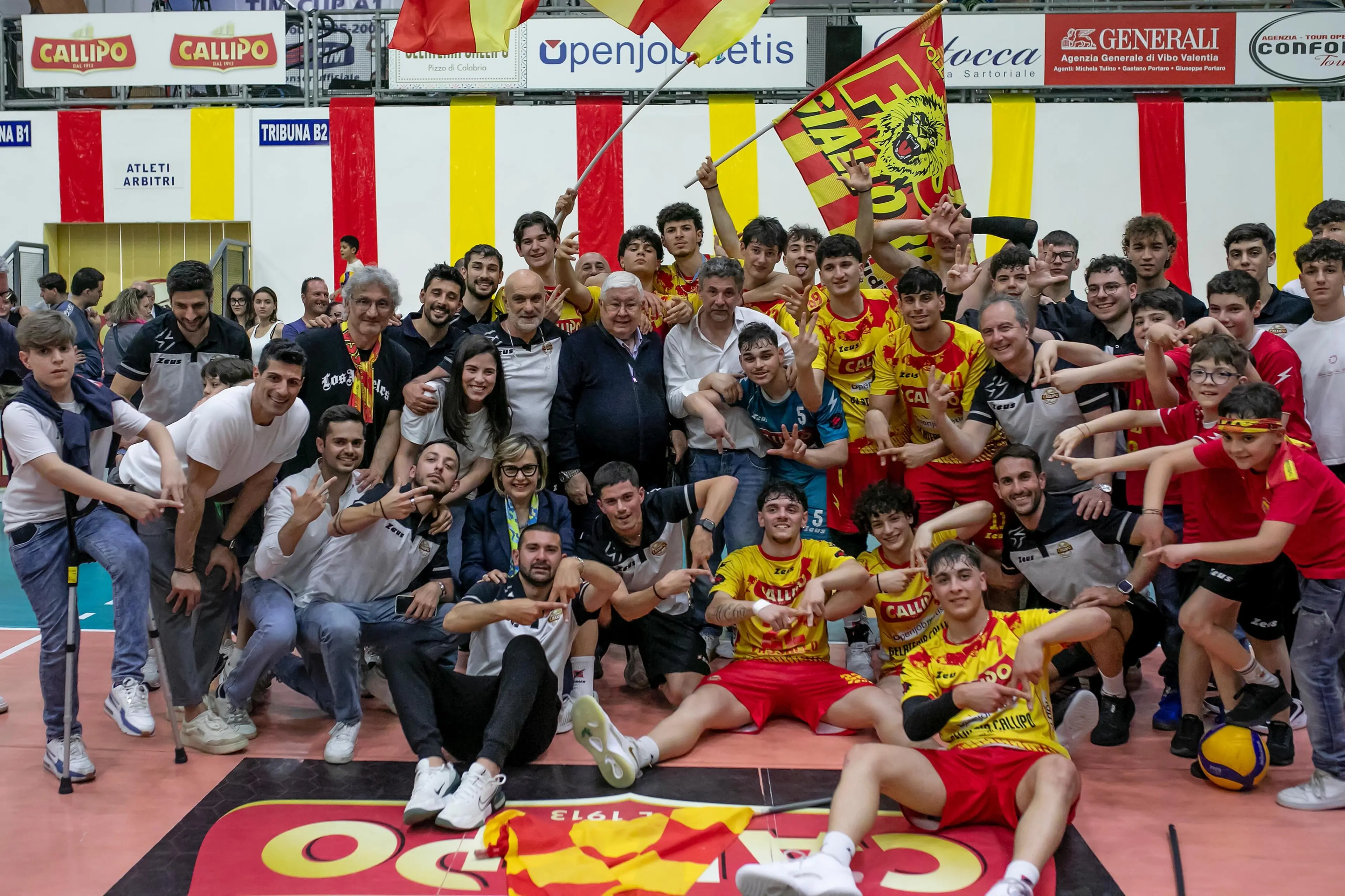 Volley, la Tonno Callipo scrive la storia: batticuore, rimonta e doppietta da sogno con la promozione in\u00A0Serie A3\n
