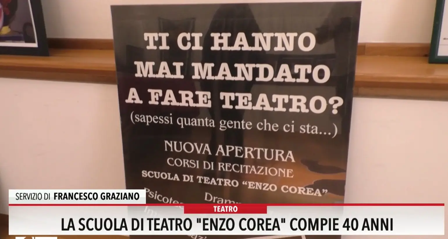 La scuola di teatro Enzo Corea compie 40 anni