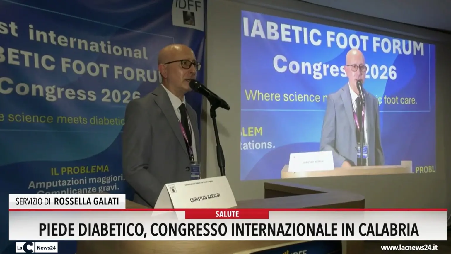 Piede diabetico, congresso internazionale in Calabria