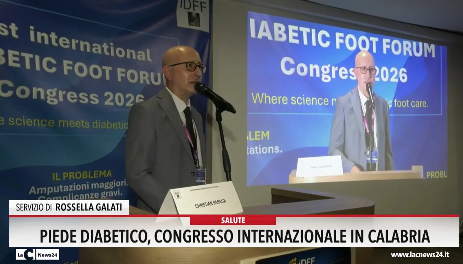 Piede diabetico, congresso internazionale in Calabria