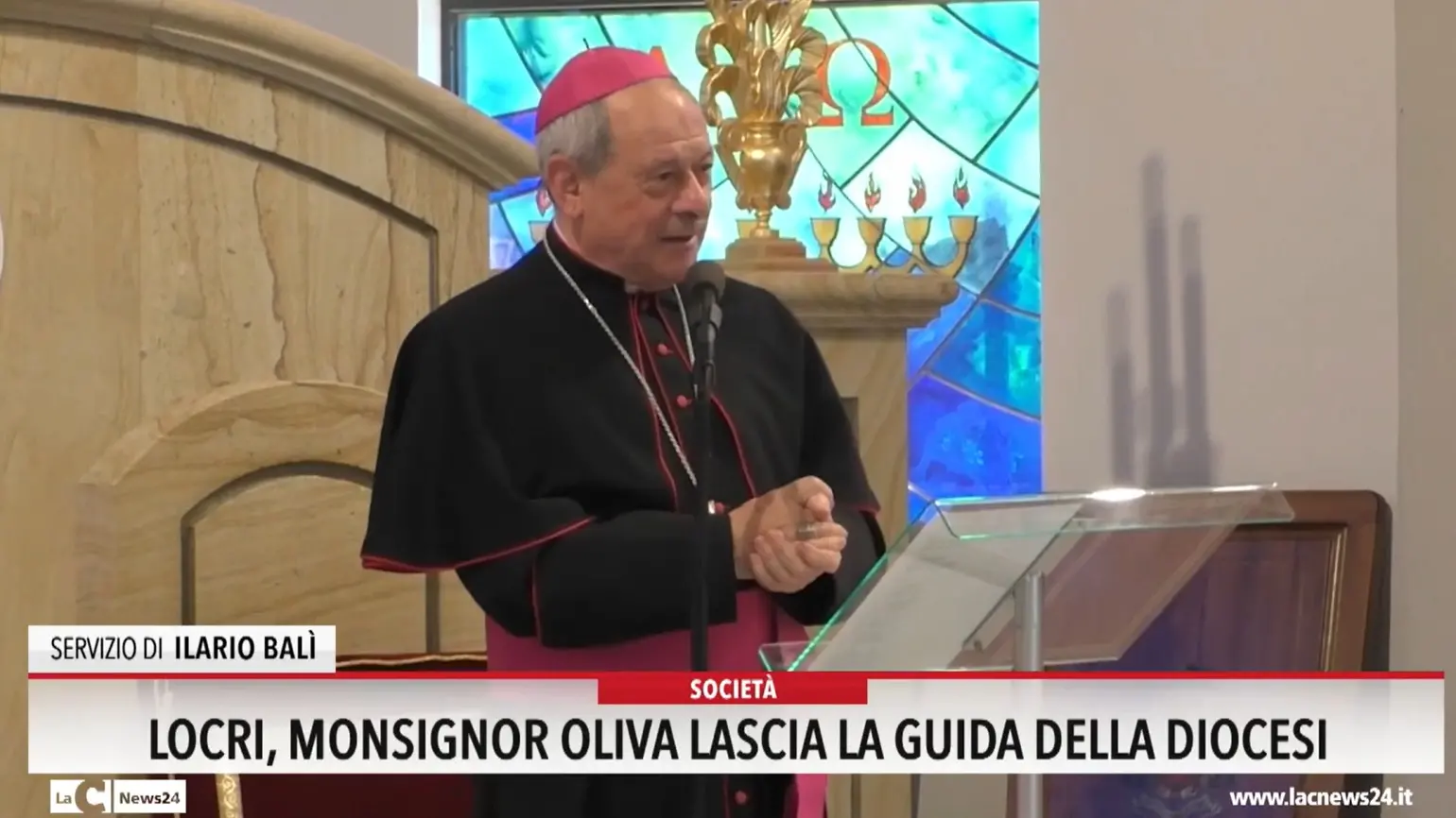 Locri, monsignor Oliva lascia la guida della diocesi