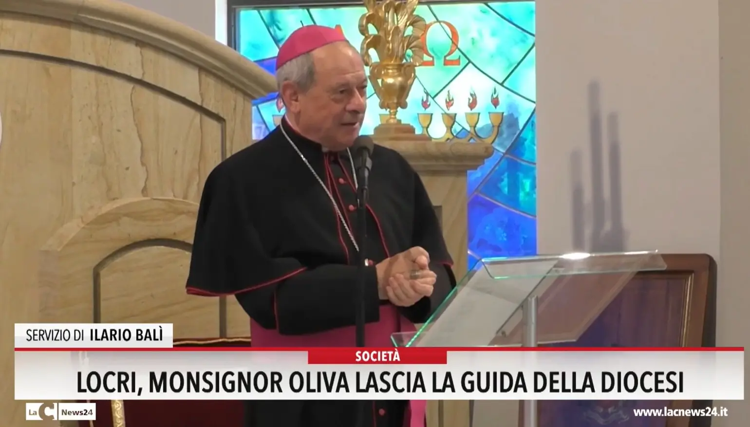Locri, monsignor Oliva lascia la guida della diocesi