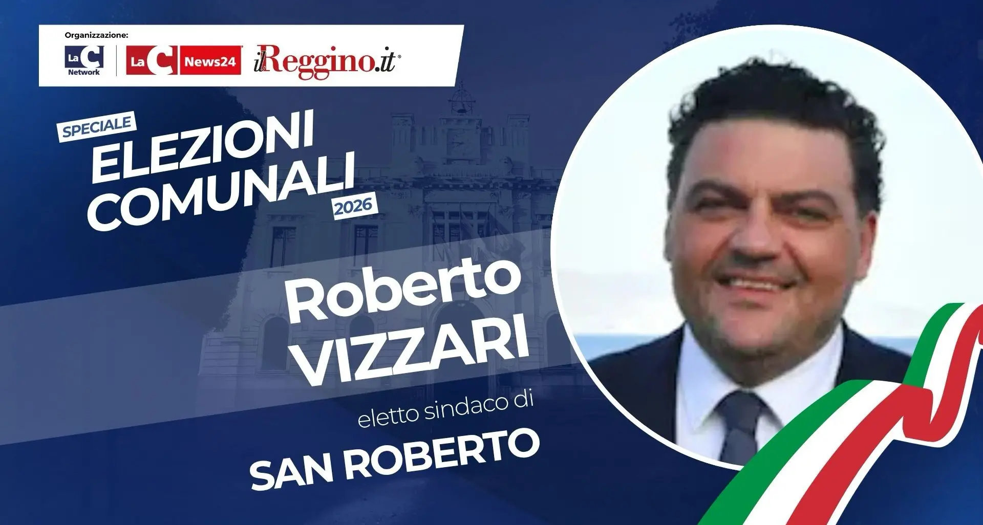 A San Roberto il sindaco è Roberto Vizzari\n