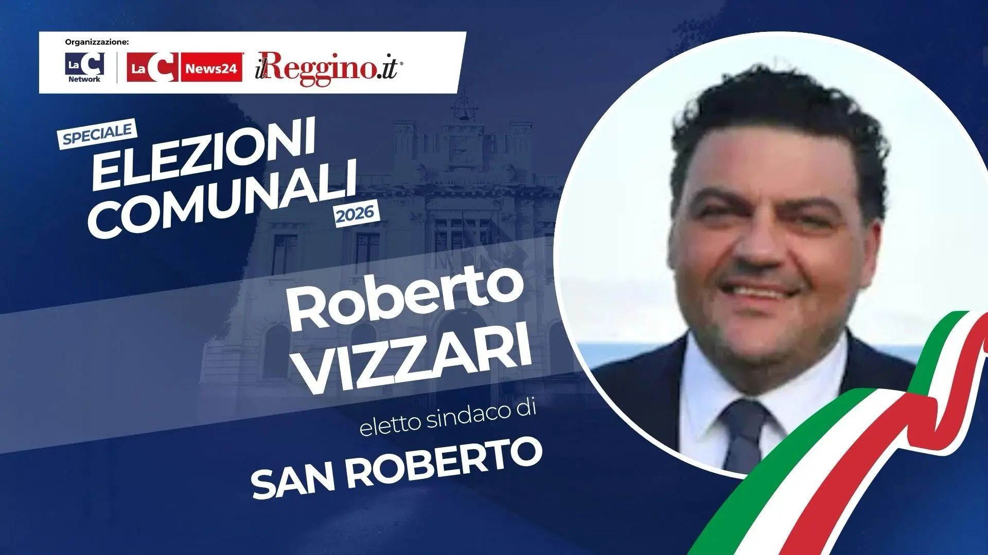 A San Roberto il sindaco è Roberto Vizzari\n