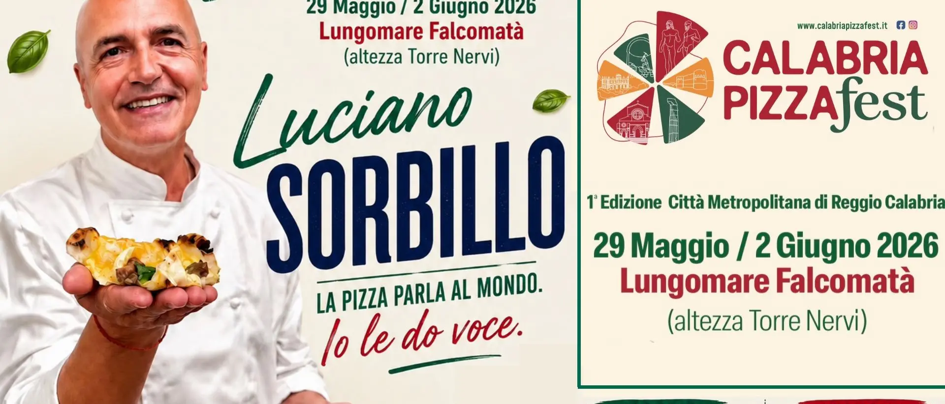 Sorbillo porta la pizza napoletana in Calabria: apre il Pizza Fest di Reggio sul Lungomare Falcomatà\n
