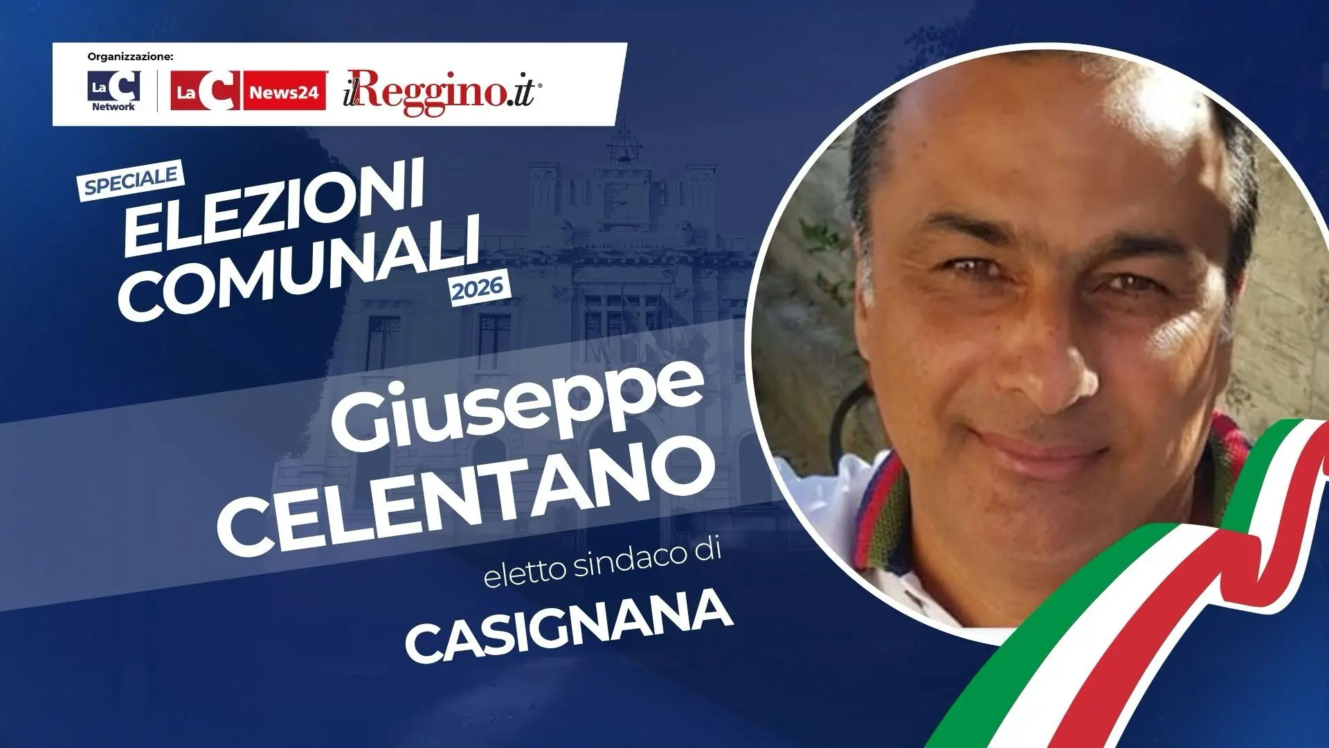 Casignana sceglie Celentano: vittoria netta con il 65% dei voti\n