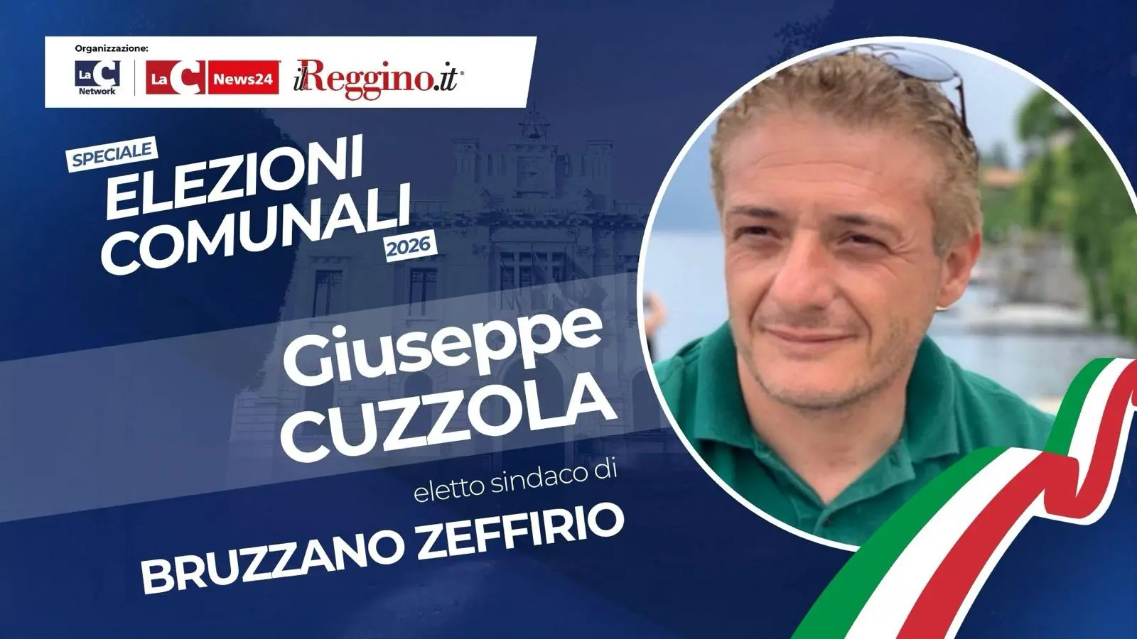 A Bruzzano Zeffirio Giuseppe Cuzzola riconfermato\u00A0sindaco\n