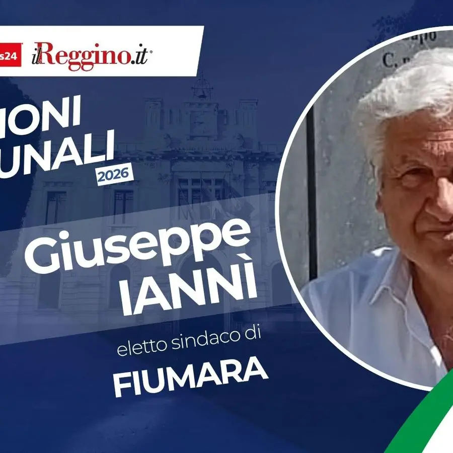 Fiumara, Giuseppe Iannì è il nuovo sindaco: vittoria sul filo con sette voti di scarto\n