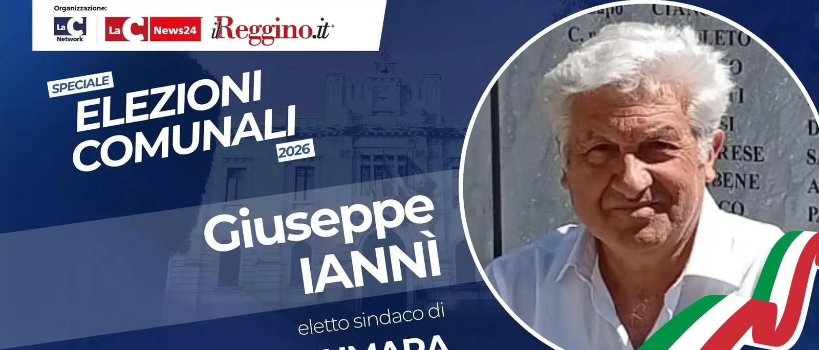 Fiumara, Giuseppe Iannì è il nuovo sindaco: vittoria sul filo con sette voti di scarto\n
