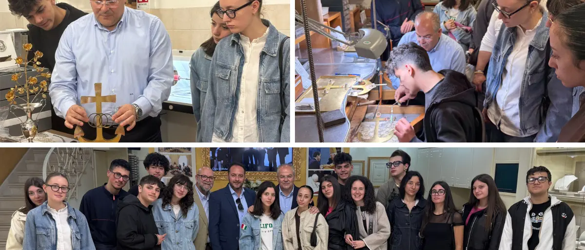 Studenti calabresi\u00A0insieme ad\u00A0Affidato per un’opera ispirata a Gioacchino da Fiore: sarà donata alla Chiesa degli artisti di Roma\n