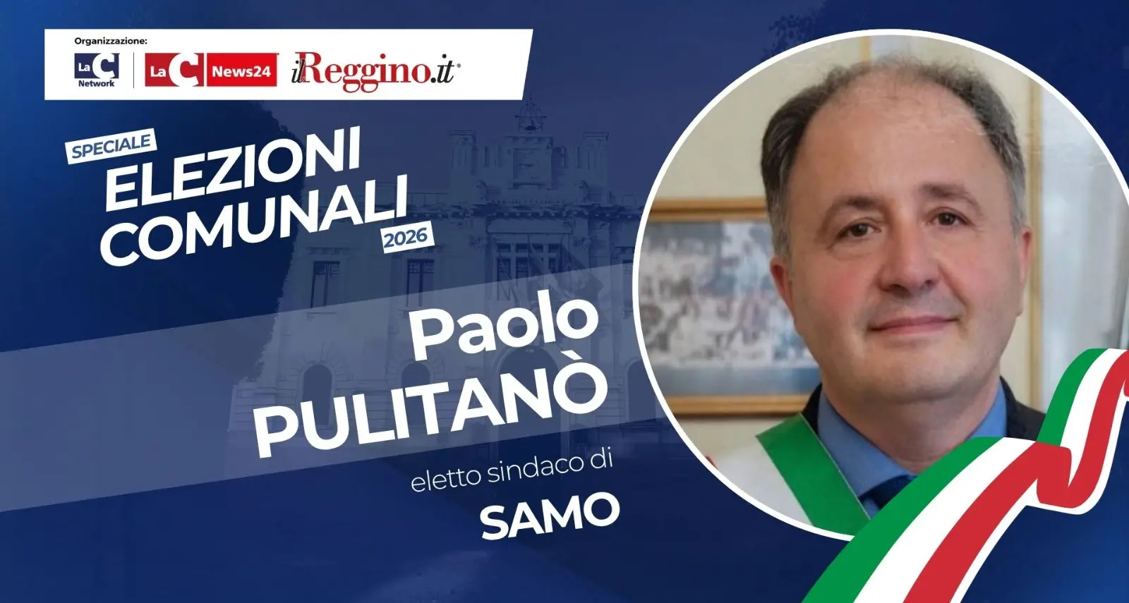 Samo, Paolo Pulitanò riconfermato sindaco\n