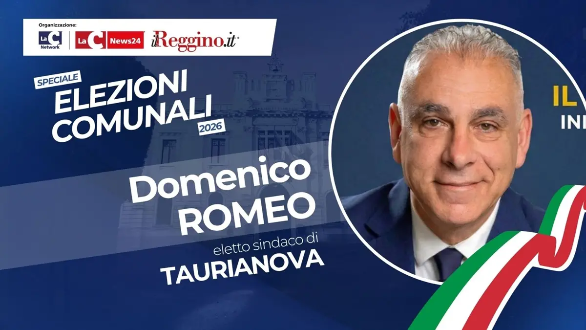 Taurianova, Domenico Romeo vince il testa a testa con Roy Biasi ed è il nuovo sindaco. Più staccato Raffaele Loprete\u00A0\n