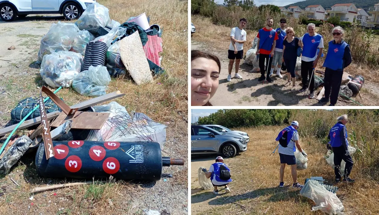 Sulle spiagge di Pizzo la prima giornata green targata Retake, Greco: «Rimossa una quantità impressionate di rifiuti»\n