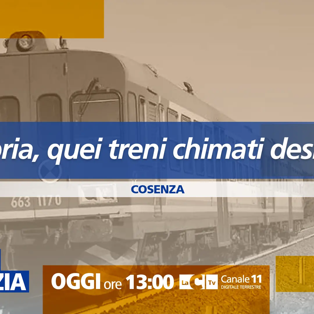 Linee ferroviarie carenti e Calabria isolata: focus a Dentro la notizia\n