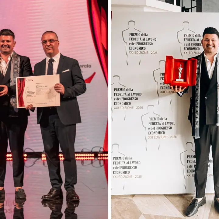 “Premio Fedeltà al Lavoro e Progresso Economico”, il\u00A0titolare del Riva Roberto Gallo\u00A0premiato al Teatro Politeama di Catanzaro\n