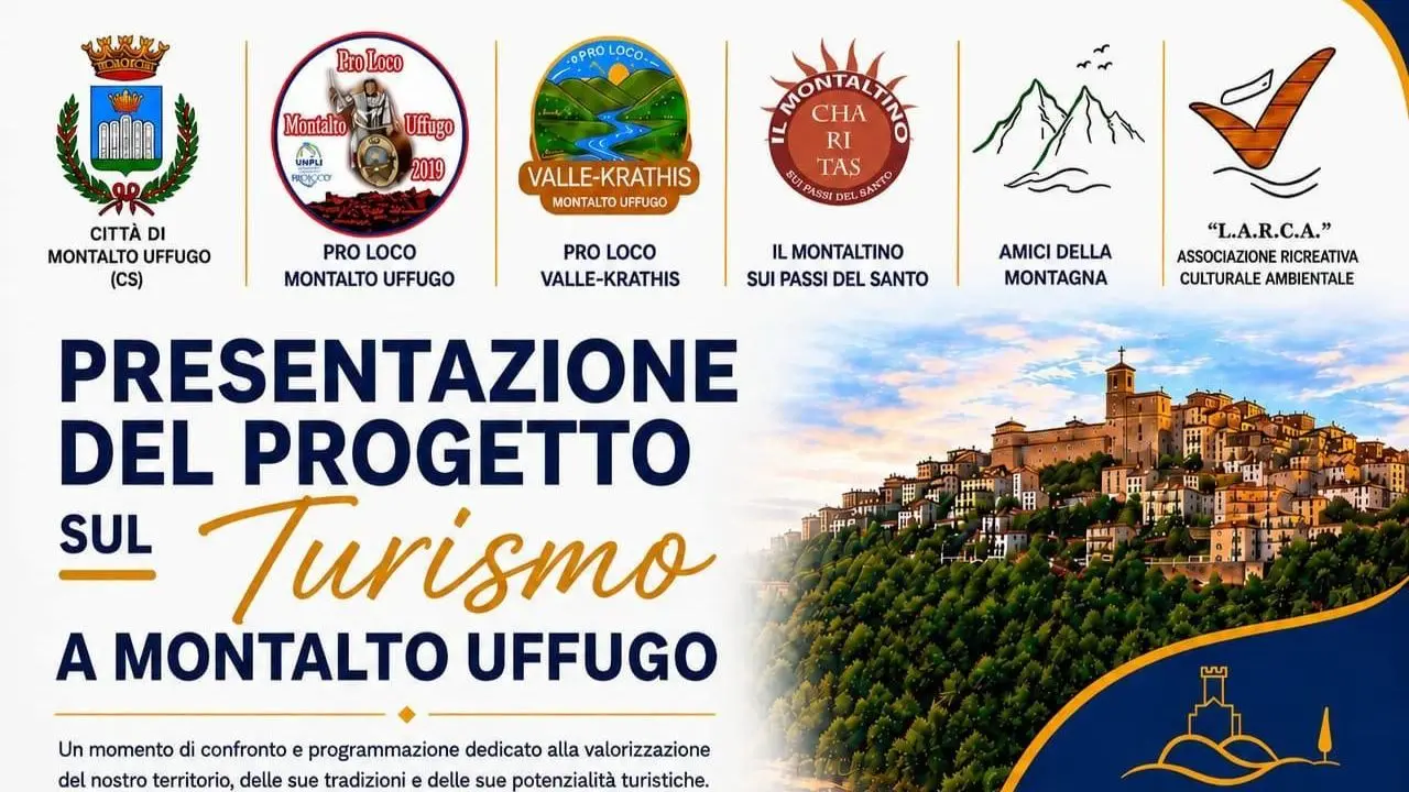 Montalto Uffugo guarda al futuro, nasce il grande progetto per il rilancio turistico e culturale della città\n