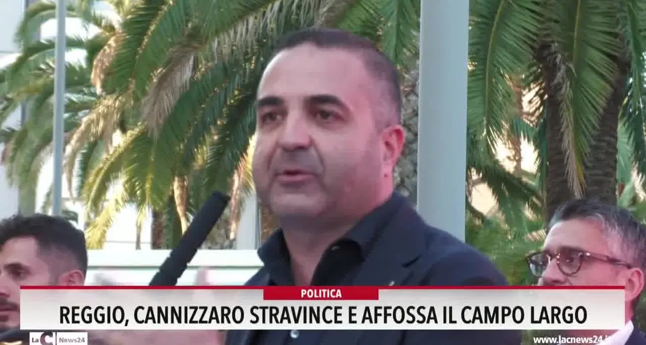 Reggio, Cannizzaro stravince e affossa il campo largo
