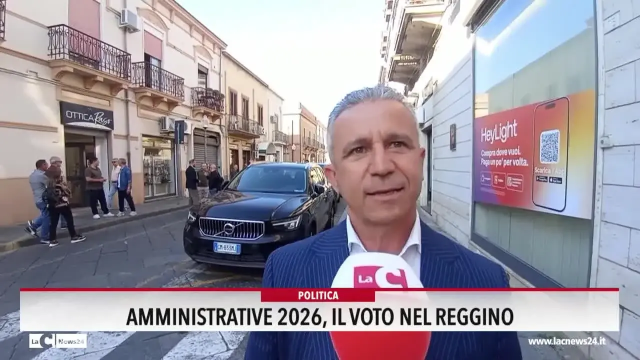 Amministrative 2026: il voto nel Reggino
