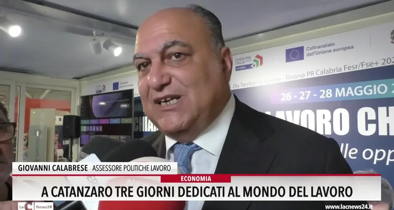 A Catanzaro tre giorni dedicati al mondo del lavoro