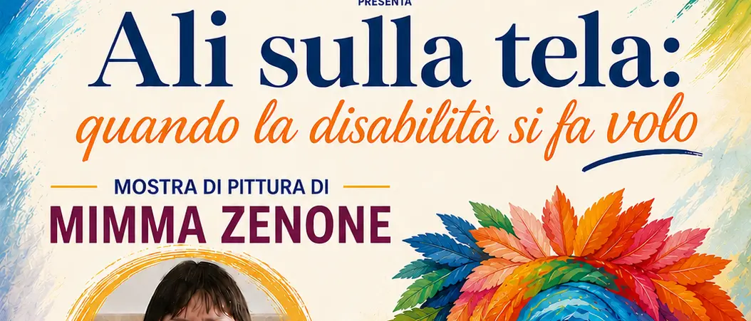 “Ali sulla tela”: a Polistena la mostra di Mimma Zenone dove l’arte supera ogni barriera\n