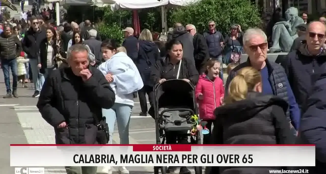 Calabria, maglia nera per gli over 65