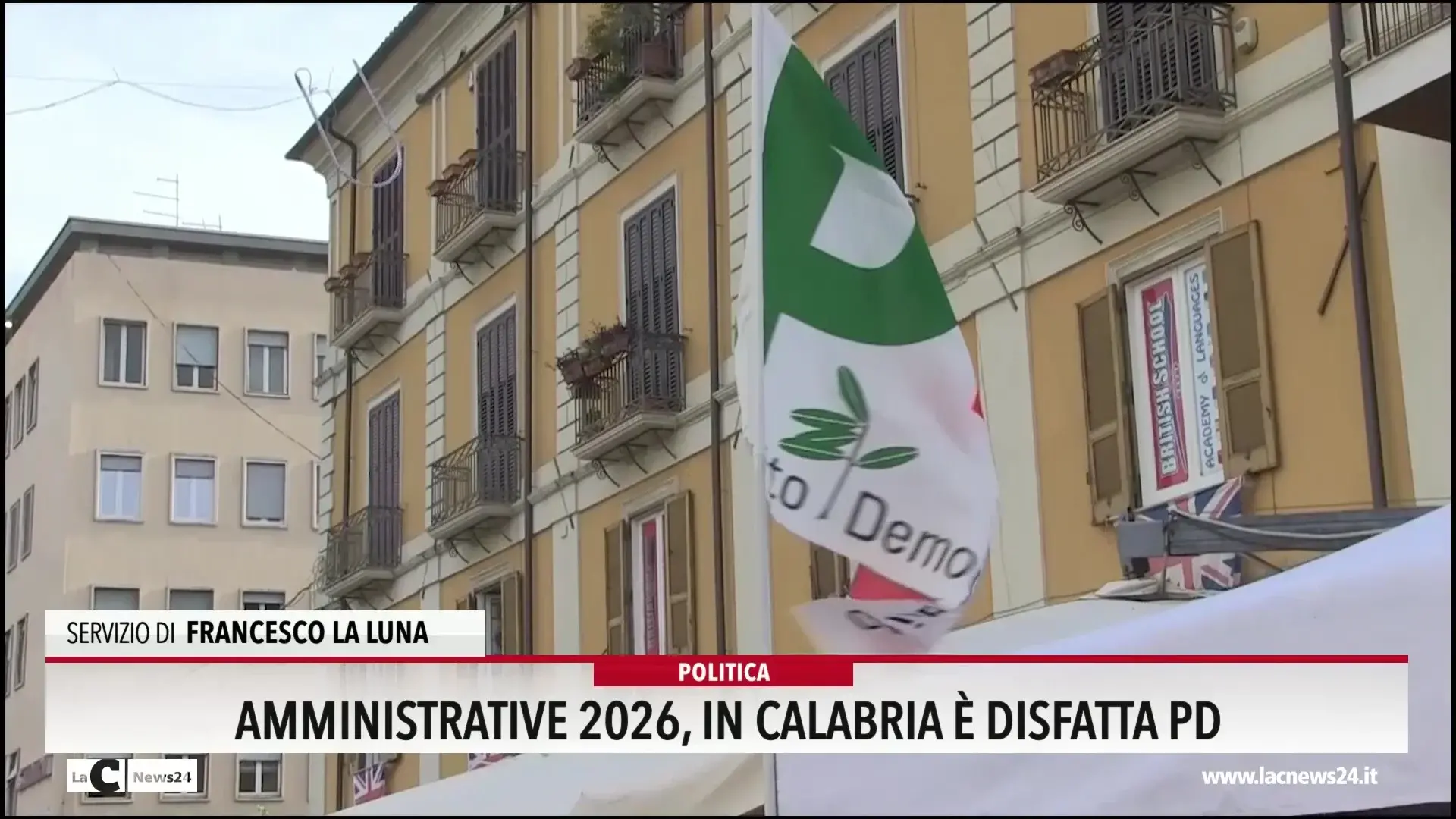 Amministrative 2026: in Calabria è disfatta per il Pd