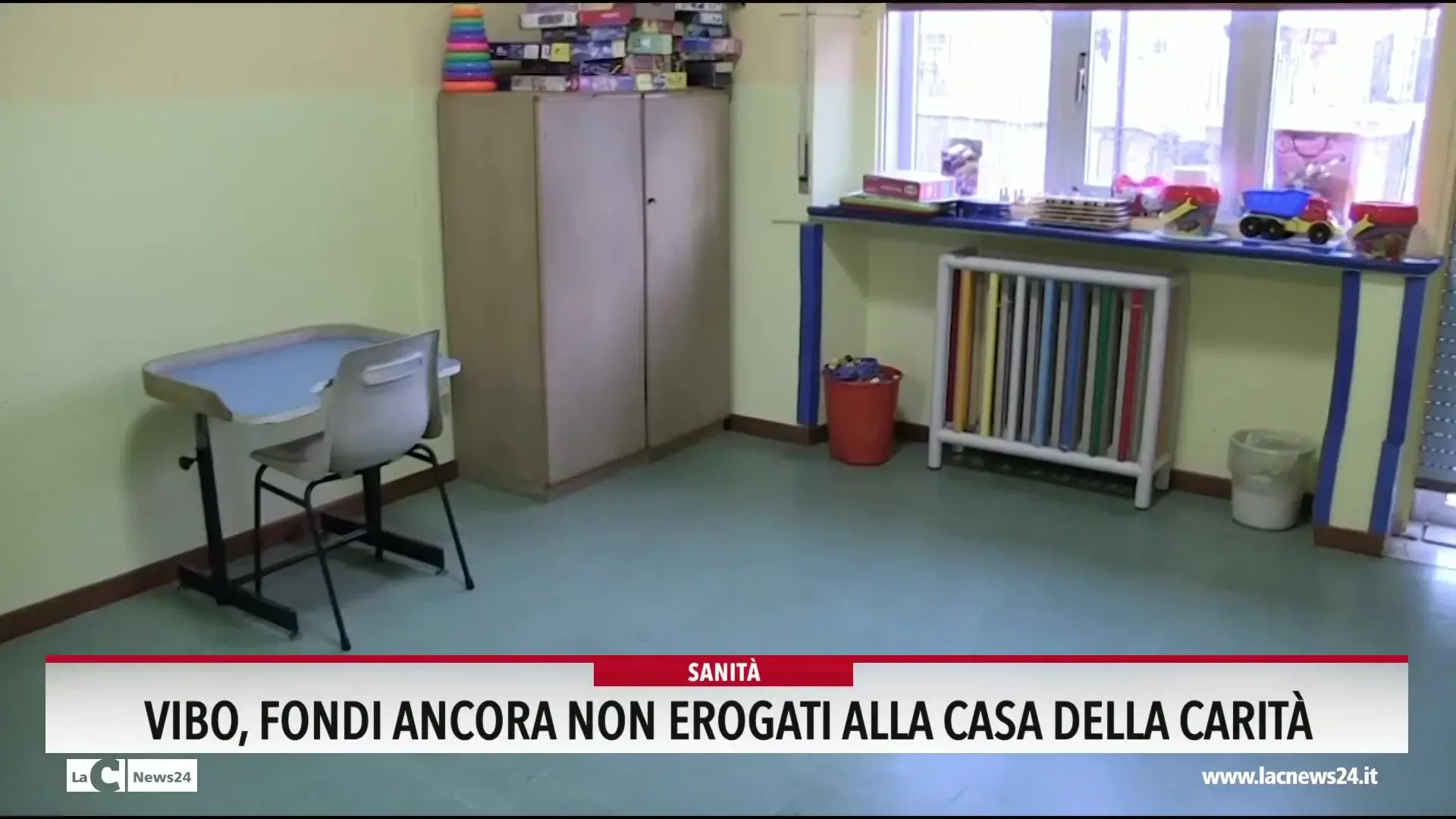 Vibo, fondi ancora non erogati alla Casa della carità