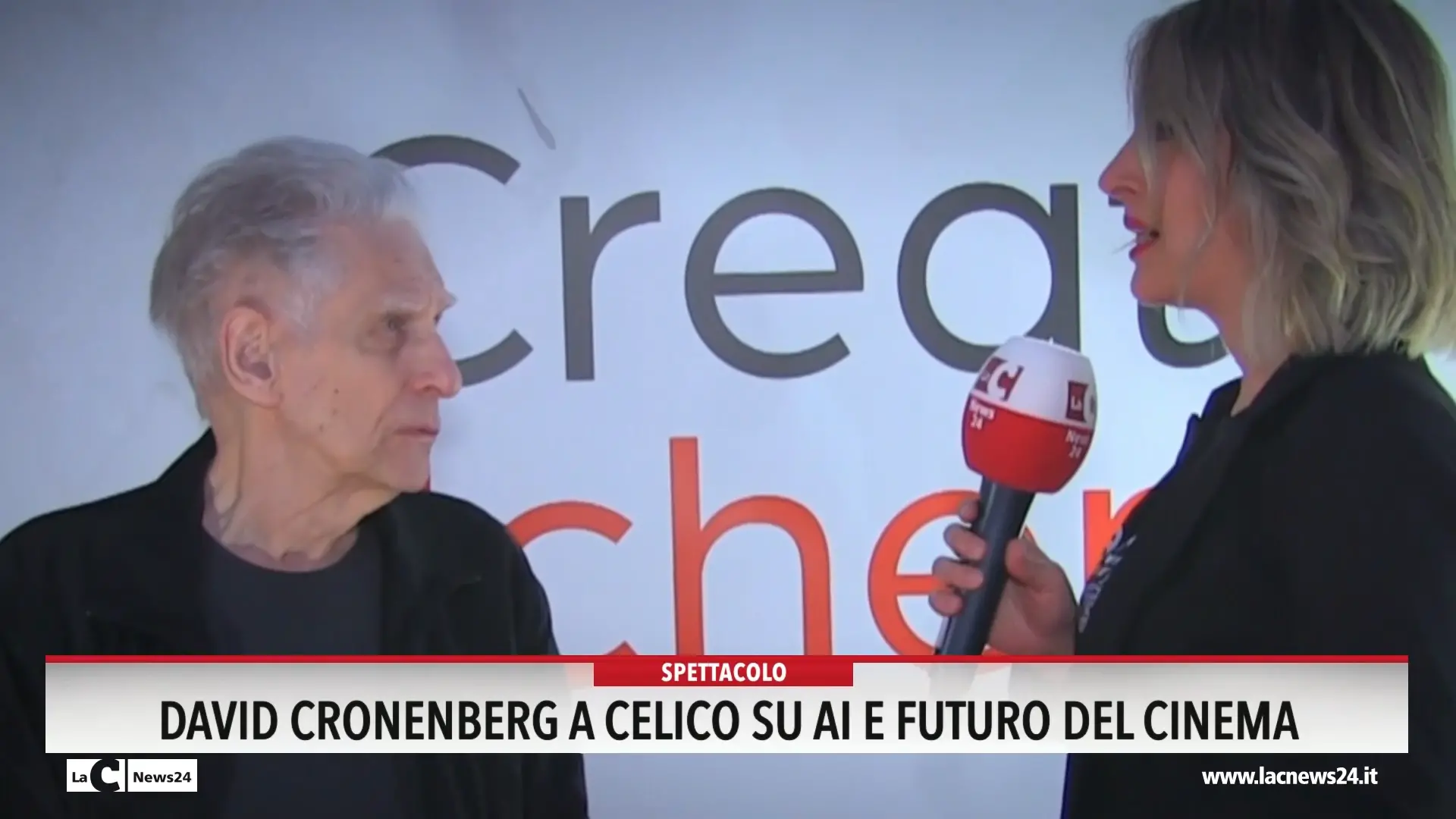 David Cronenberg a Celico su ai e futuro del cinema
