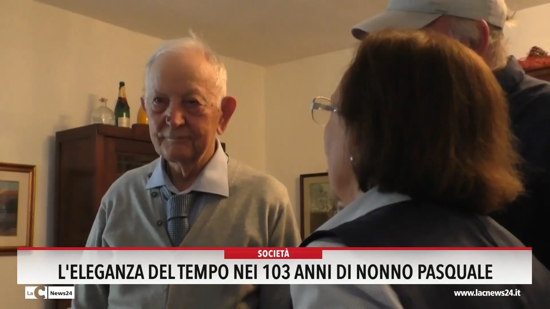 L'eleganza del tempo nei 103 anni di nonno Pasquale