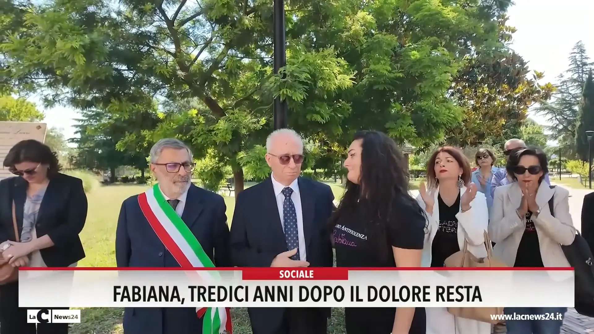 Fabiana, tredici anni dopo il dolore resta