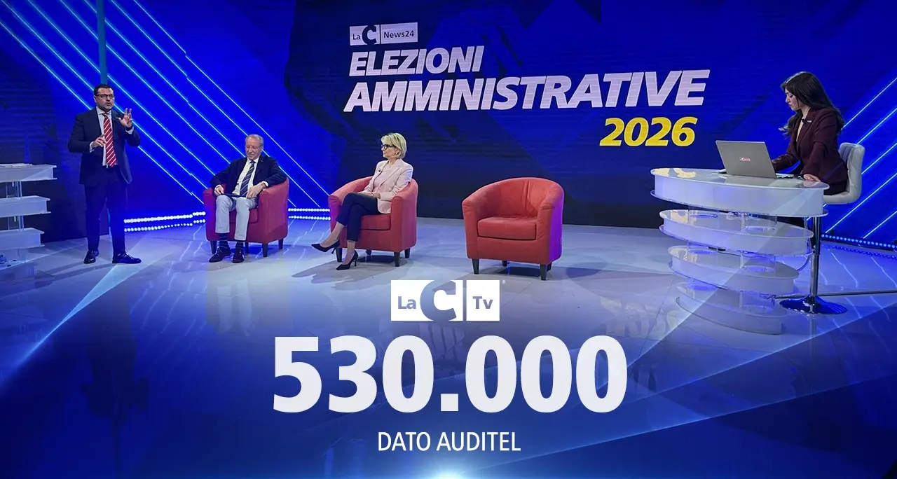LaC Network, boom di ascolti per la maratona elettorale dedicata alle Comunali: oltre 530mila contatti Auditel\n